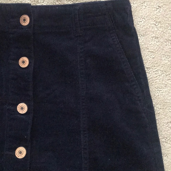 Forever 21 navy corduroy miniskirt - Picture 7 of 7